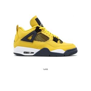 Jordan 4’s “lightning”